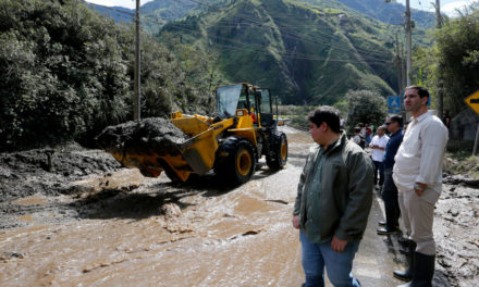 Más de 3.000 afectados por lluvias en Ecuador