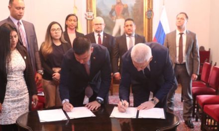 Rusia y Venezuela firmaron acuerdo de cooperación en deporte hasta 2028