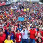 Calles de Monagas se llenaron de alegría en apoyo a  candidato Maduro