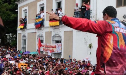 Candidato Maduro: ¡Triunfará la paz sobre el odio!