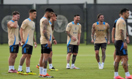 Argentina comienza a prepararse para la final en Miami