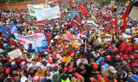 Aragüeños demostraron su compromiso con el presidente Nicolás Maduro