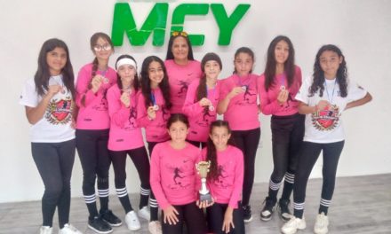 Equipo femenino de Kickingball se tituló campeón en la categoría Junior Sucre 2024