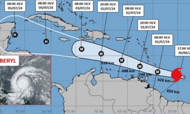 Suspenden zarpe de embarcaciones por paso de huracán Beryl