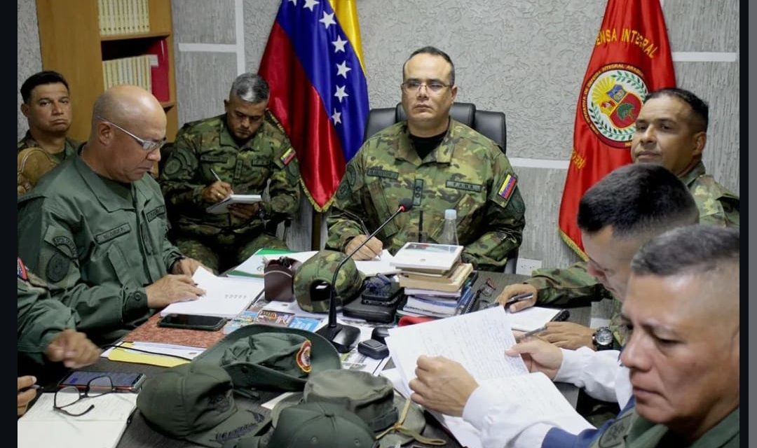 FANB Aragua recibe lineamientos del Plan República para el 28-J