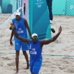 Cuba tumbó a EEUU en debut de voleibol de playa de París 2024