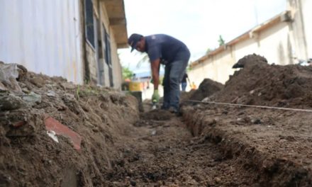 Inician construcción de aceras y brocales en Guasimal