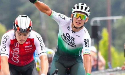 Orluis Aular conquistó primera etapa del Tour de Limousin 2024