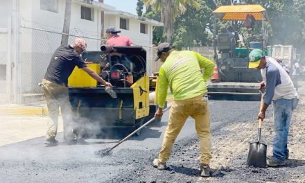 Inició recuperación vial de la Zona Industrial de Santa Cruz