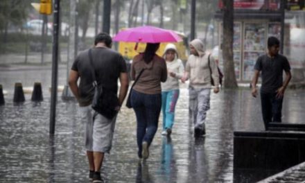 Inameh prevé lluvias de intensidad variable y chubascos en buena parte del país