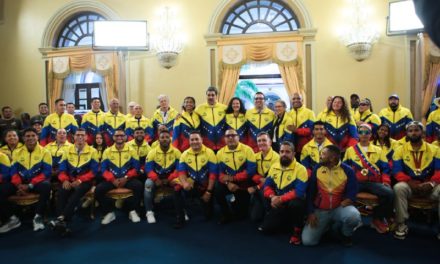 Maduro recibió a campeones paralímpicos y olímpicos París 2024