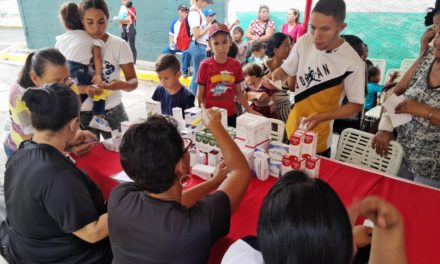 Comunidad de El Calvario atendida en jornada  integral