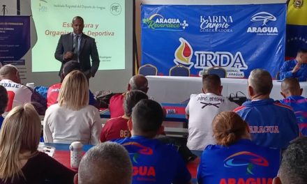 Deporte aragüeño organiza y planifica su participación en JDNJ Oriente 2024