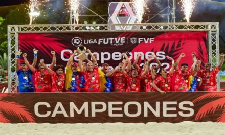 Centauros de Caracas se corona campeón de la Liga Futve Playa 2024