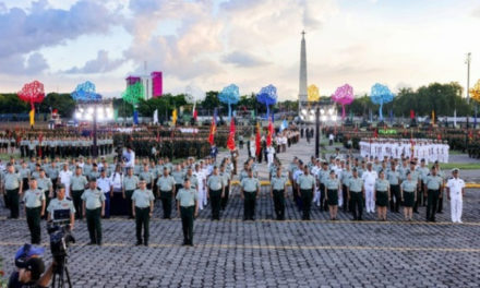 Cadetes venezolanos participan en desfile aniversario del Ejército de Nicaragua