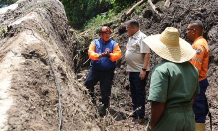 Gobierno Bolivariano de Aragua trabaja para despejar carretera Maracay-Choroní