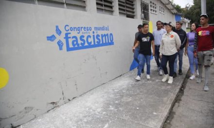 Gran jornada de pinta de murales contra el fascismo se realiza en toda Aragua