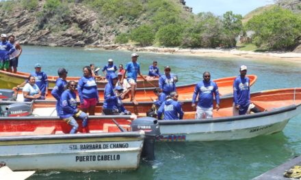 Gran jornada de limpieza «Pesca Tu Plástico» se realizó en las costas de Ocumare 