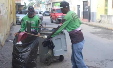 Cuadrillas realizaron jornada de limpieza integral en Mariño