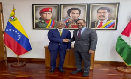 Venezuela recibe al canciller de la República Árabe Saharaui Democrática