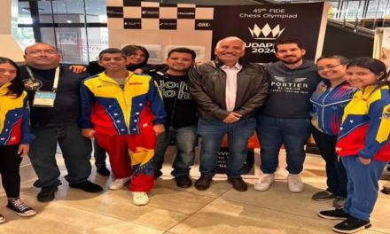 Venezuela participa en la 45ª edición de la Olimpiada de Ajedrez en Budapest