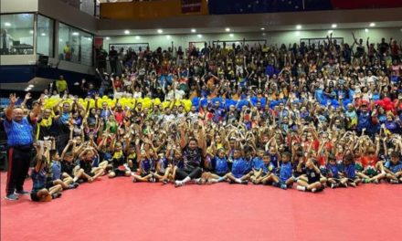 Tercer Festival Nacional del Proyecto de Masificación de Tenis de Mesa comienza en Caracas