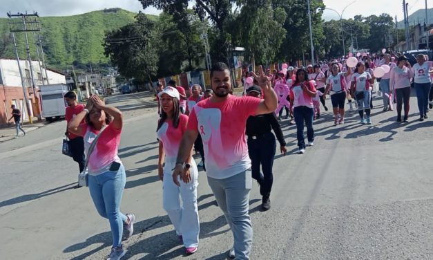 Conmemorado Mes Rosa en Hospital “Dr. José Rangel” de Zamora