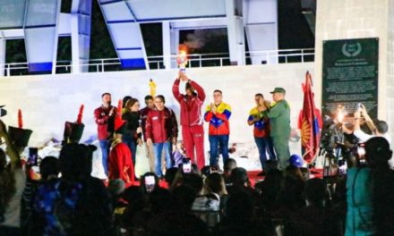 Realizan Ceremonia de Encendido oficial de los XXI Juegos Deportivos Nacionales