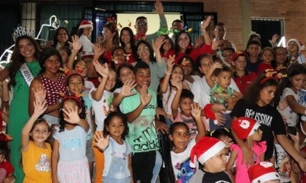 Mariño se iluminó para celebrar la Navidad