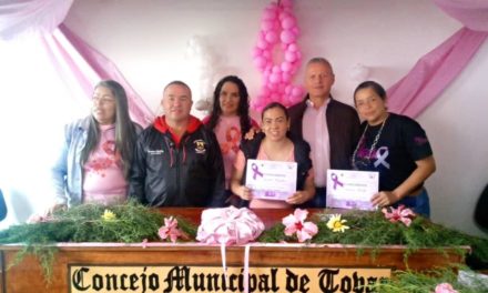 Cámara Municipal de Tovar rindió homenaje a pacientes oncológicas