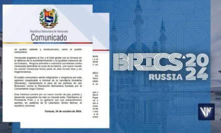 Venezuela expresa su rechazo a la agresión inexplicable de Brasil que impidió su ingreso a los BRICS