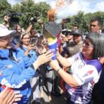 Aragua recibió llama deportiva y abanderó a sus atletas para JDNJ