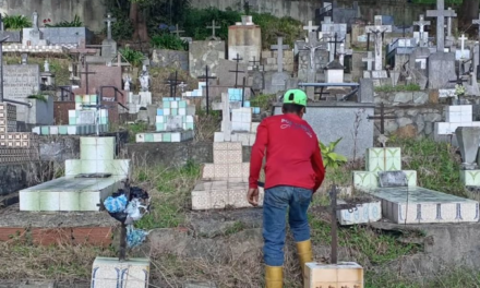 Realizadas Labores de embellecimiento en cementerio de Tovar