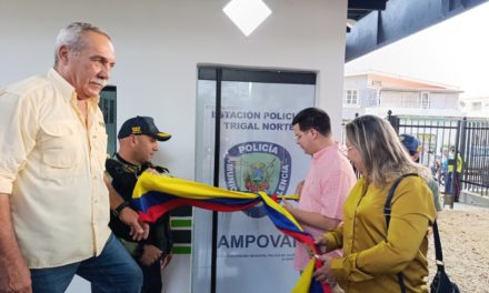 Alcalde Julio Fuenmayor inauguró módulo policial Trigal Norte en Parque Francisco de Miranda