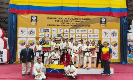 Venezuela brilló en el Sudamericano Sub 13 de Judo