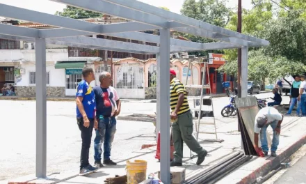 Inició la construcción de paradas inteligentes en Mariño