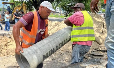 Alcaldía de Girardot realiza reparaciones puntual de colectores en la Av. Fuerzas Aéreas