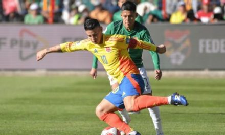 Colombia pierde su invicto al caer con Bolivia