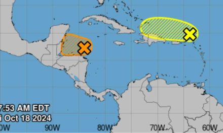 Zona de lluvias en noroeste del mar Caribe podría llegar a depresión