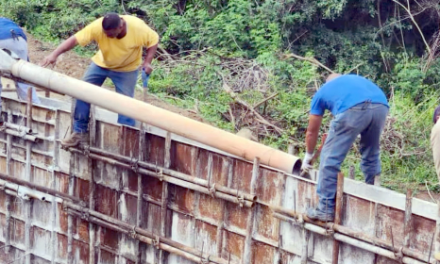 Avanza reparación de falla de borde en Plan de Cagua-Valle Morín