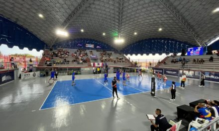 Voleibol cancha aragüeño invicto en los JDNJ Oriente 2024