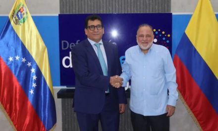 Defensor del Pueblo se reunió con embajador de Colombia en Venezuela