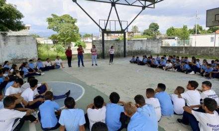 Insajuv realizó charla educativa sobre la prevención de las drogas