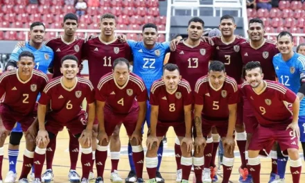 Vinotinto Futsal lista para el CONMEBOL Evolución