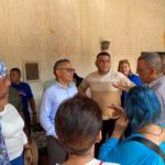 Ministro Ernesto Villegas visitó la casa de la cultura en San Casimiro