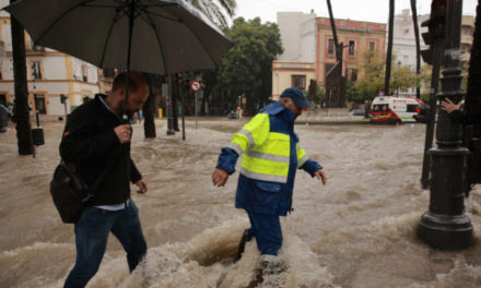 Alerta naranja en zonas afectadas por fuertes lluvias en España