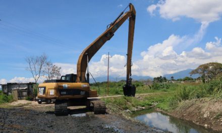 Culminada obra de reparación del muro gavión en Las Delicias