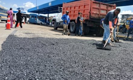 Terminal de Maracay cierra el año con múltiples labores de reacondicionamiento