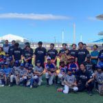 Más de 100 niños y adolescentes disfrutaron de clínicas deportivas de béisbol