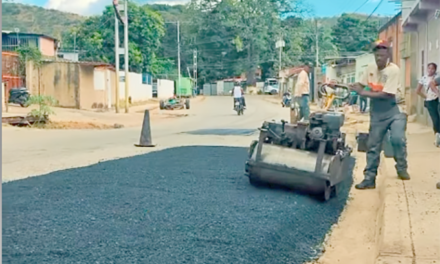 Realizado trabajos de asfaltado en Ribas